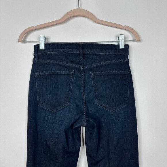 AYR The Skinny Jac's Jean Mid Rise Dark Rinse 25 #7943 - Picture 7 of 15